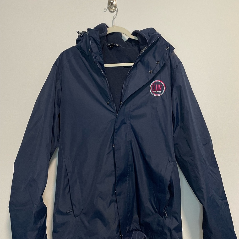 Navy Men's Waterproof Jacket